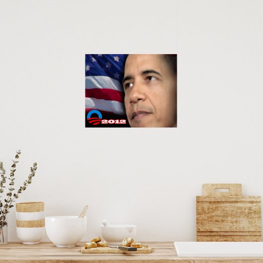 Poster Obama réveille (Cuisine)