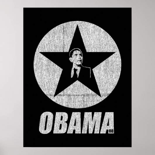 Poster Obama Star (Devant)
