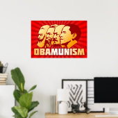 Poster Obamunisme (Bureau à domicile)