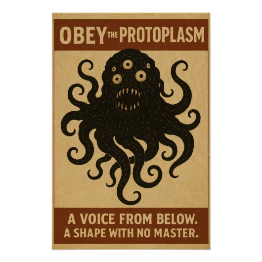 Poster Obéissez au prototype (Devant)