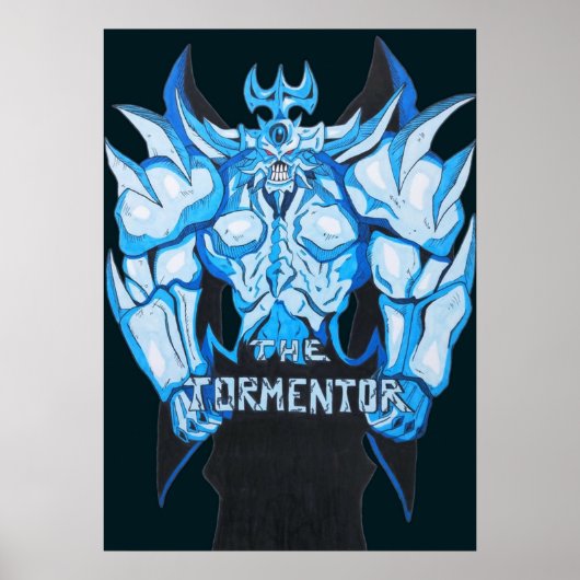 Poster Obéissez au Tormentor (Devant)