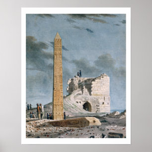 Poster Obélisque de Cléopâtre (avec papier)