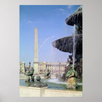 Obélisque, originaire de Louxor, érigé en 1836