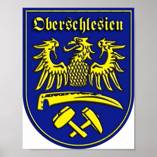 Poster Oberschlesien (Devant)