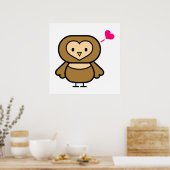 Poster Obie Owl (Cuisine)