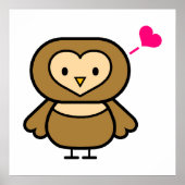 Poster Obie Owl (Devant)