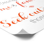 Poster Objectif de la Société de secours à trois volets (Coin)