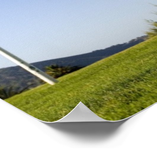 Poster Objectif de rugby (Coin)