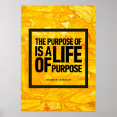 Poster Objectif d'intégration : Dévoiler le sens de la vi (Devant)