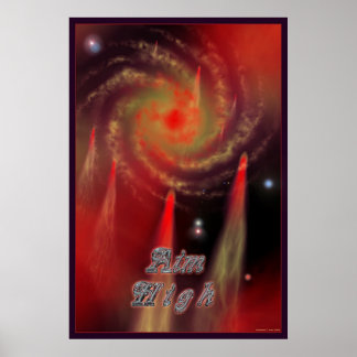 Poster Objectif élevé