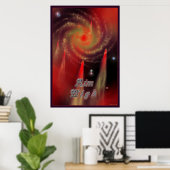 Poster Objectif élevé (Bureau à domicile)