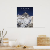 Poster Objectif élevé - Mt Everest (Cuisine)
