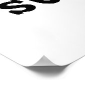 Poster Objectif Pour La Chasse-Chasse Drôle Positif Pun À (Coin)