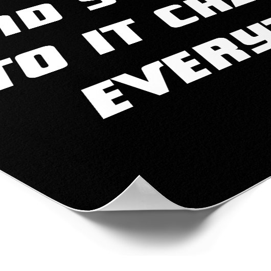 Poster Objectifs de condition physique (Coin)