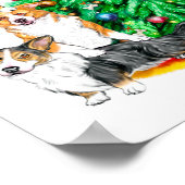 Poster Objectifs de Corgi Cristmas (Coin)