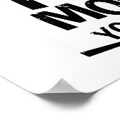 Poster Objectifs de réussite de l'entrepreneur Rêves Moti (Coin)