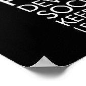 Poster Objectifs de vie pour le bonheur et la réussite (Coin)