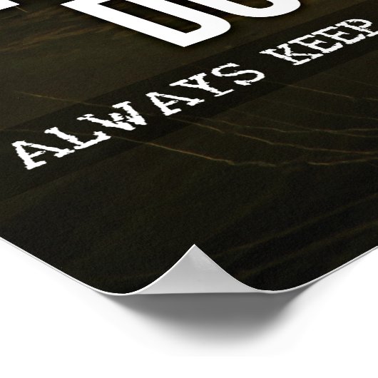 Poster Objectifs - Hustère, Gymnase, Succès - Tiger Motiv (Coin)