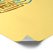 Poster Objectifs Mega Visual pour les salles de classe et (Coin)