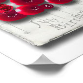 Poster objet_4_variations sur l'affiche de tapis de rubis (Coin)