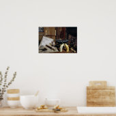 Poster Objets d'un bureau du capitaine du XIXe siècle (Cuisine)