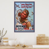 Poster Obligations de défense vintages~Vintage Seconde Gu (Cuisine)