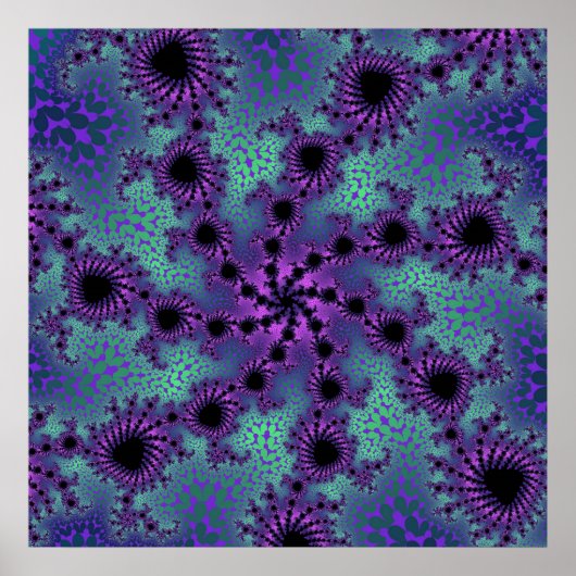 Poster Obliteration Violet (Devant)