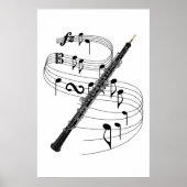 Poster Oboe (Devant)