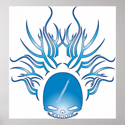 Poster Oboe Skull (Devant)