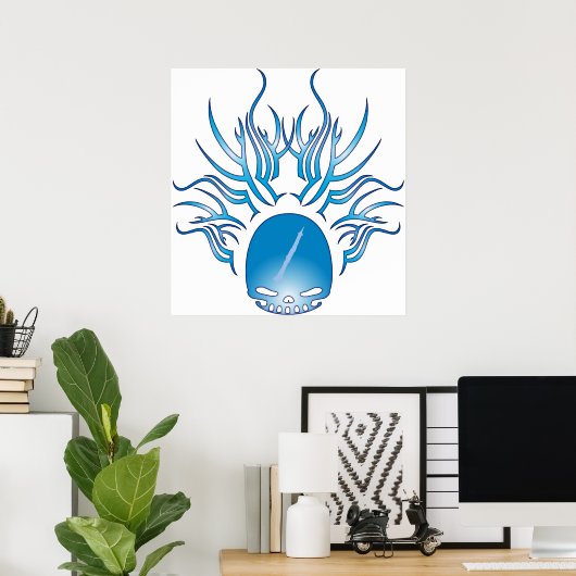 Poster Oboe Skull (Bureau à domicile)