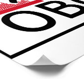 Poster Oboiste chaud (Coin)