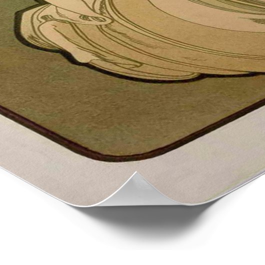 Poster Obraz 1897 par Alfons Mucha - (Coin)