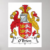 Poster O'Brien Family Crest (Devant)