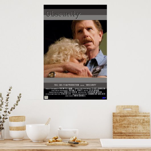 Poster Obscurité (Cuisine)