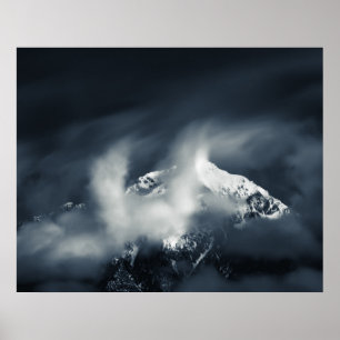 Poster Obscurité et chaos sur la montagne
