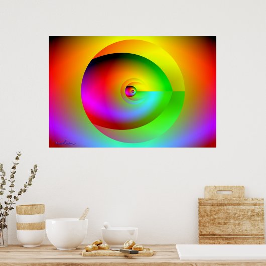 Poster Observateur (Cuisine)