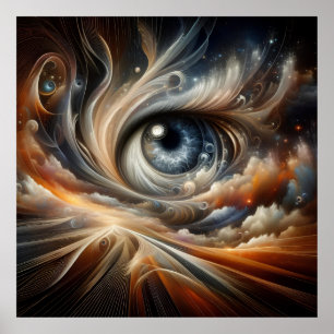 Poster Observateur cosmique