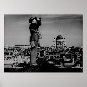 Poster Observateur d'avions