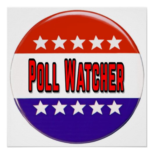 Poster Observateur de sondage (Devant)