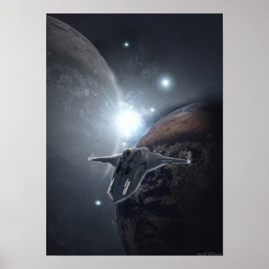 Poster Observateur silencieux (Devant)