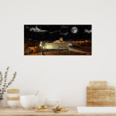 Poster Observateur Sur Le Mur (Cuisine)