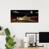 Poster Observateur Sur Le Mur (Bureau à domicile)