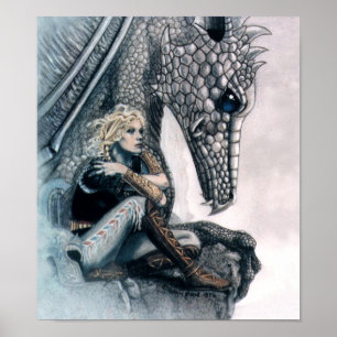 Poster Observateur sur les hauteurs