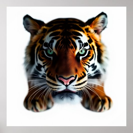 Poster Observation de Tigre (Devant)