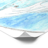 Poster Observation des baleines (Coin)