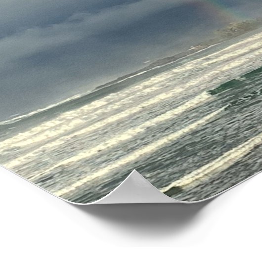 Poster Observation des tempêtes à Tofino en Colombie-Brit (Coin)