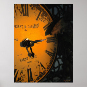 Poster Observation d'horloge