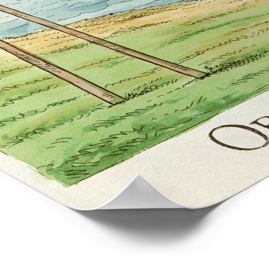 Poster Observations Sur Les Stiltes (Coin)