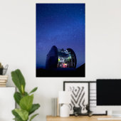 Poster Observatoire Cal Tech Submillimètre | Hawaï (Bureau à domicile)
