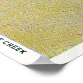 Poster Observatoire de nid d'aigle sur le fleuve Columbia (Coin)